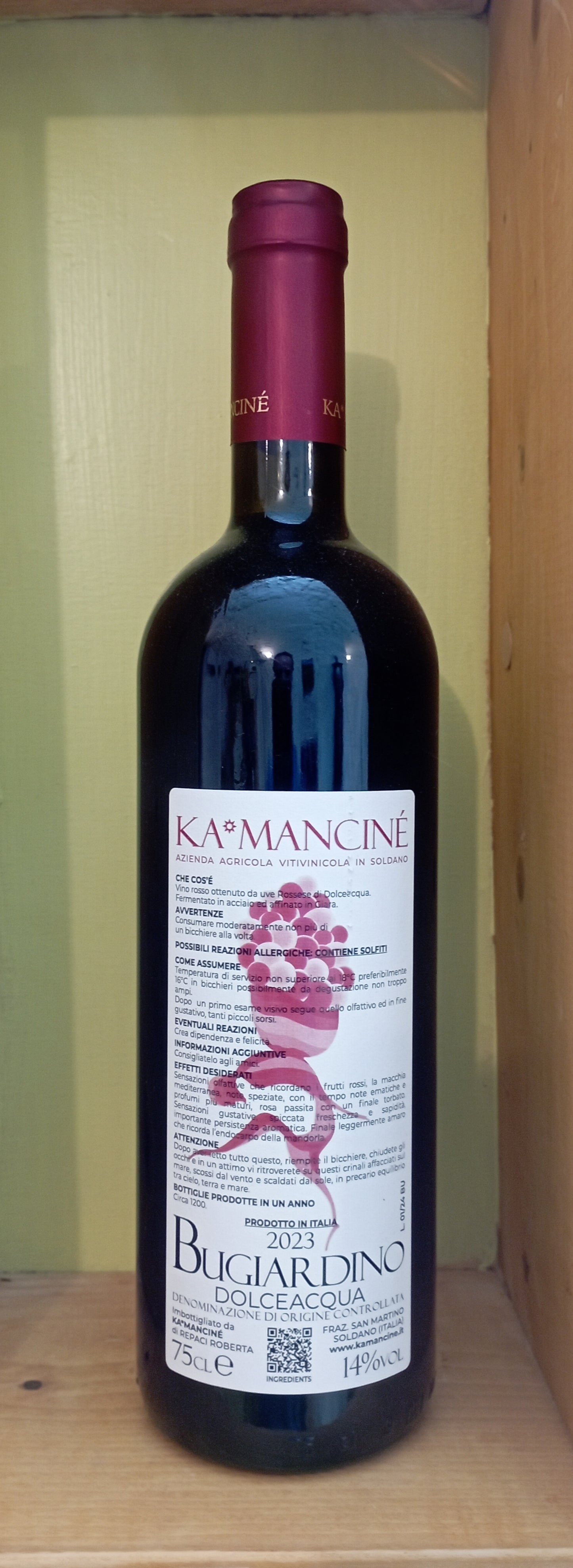 Rossese Dolceacqua Bugiardino