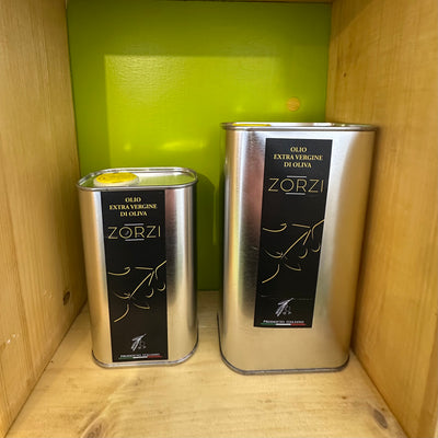 Zorzi Olio extra vergine d'Oliva Monocultivar Taggiasca Latta 1L