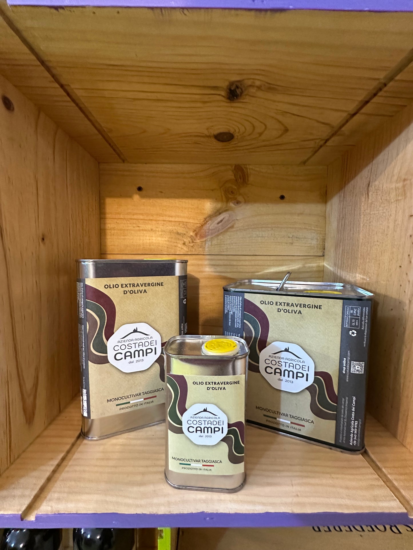 Olio extra vergine d'Oliva Monocultivar Taggiasca